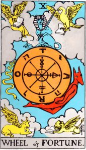 Wheel of Fortune Tarot Card