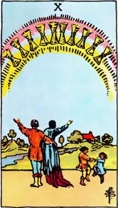 Ten of Cups Tarot Card