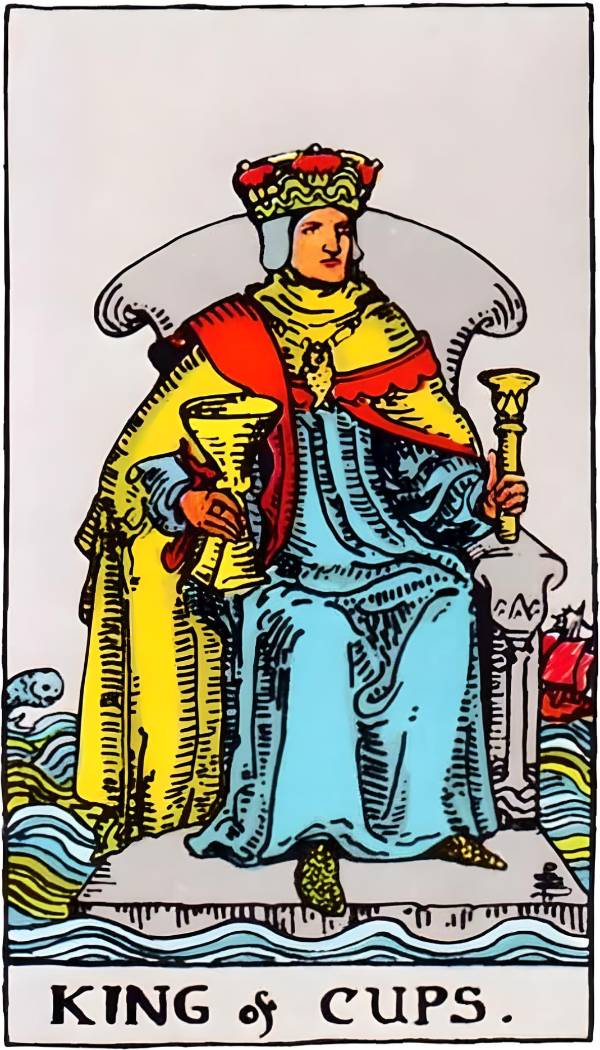 King of Cups Tarot Card