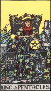 King of Pentacles Tarot Card