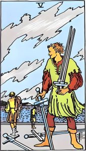 Five of Swords Tarot Card