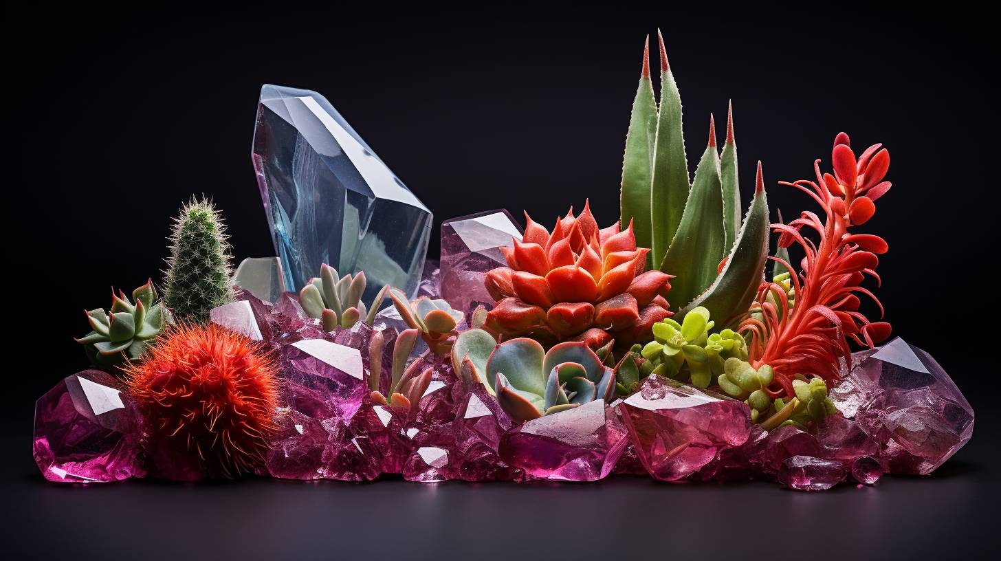The energy of crystals and plants