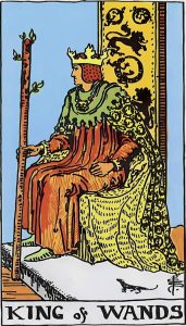 King of Wands Tarot Card